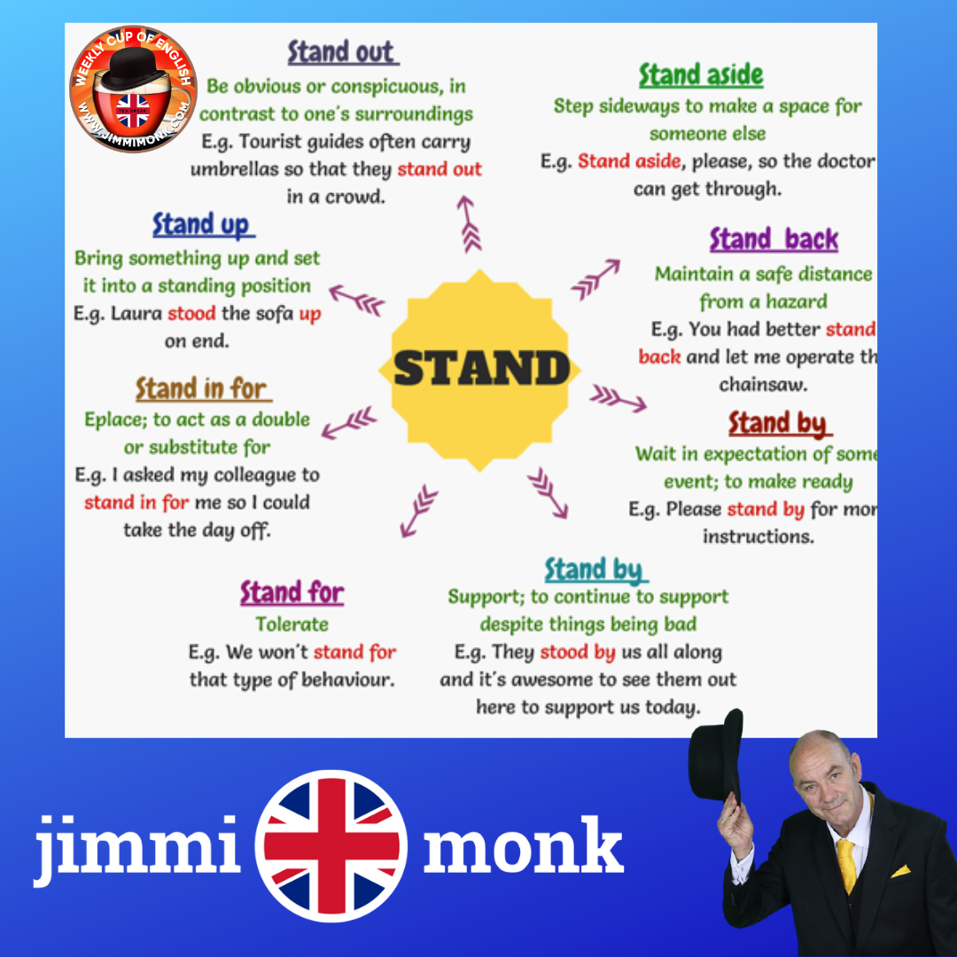 Stand verbs. Stand глагол. Stand Phrasal verbs. Stand глаголы 3. Phrasal verbs with Stand.