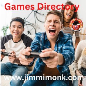 English Learninggames Directory www.jimmimonk.com members only $5 per month gets you full access to courses games videos pdf's to help you become fluent in English